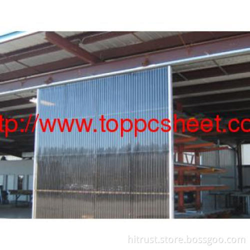 Polycarbonate corrugated building Sheet